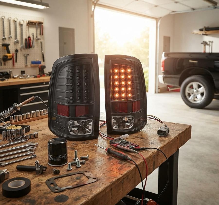 Tail Light Pair for RAM 2009-2018